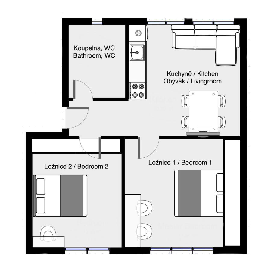 Apartman U Kolonady, Poděbrady Εξωτερικό φωτογραφία